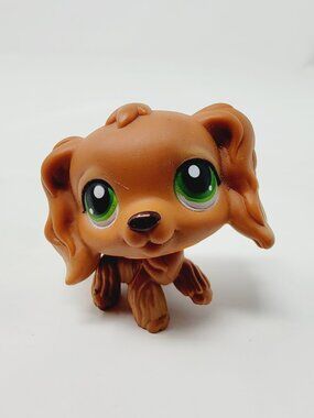 Adorable Littlest Pet Shop Cocker Spaniel #252 by Hasbro 🐶